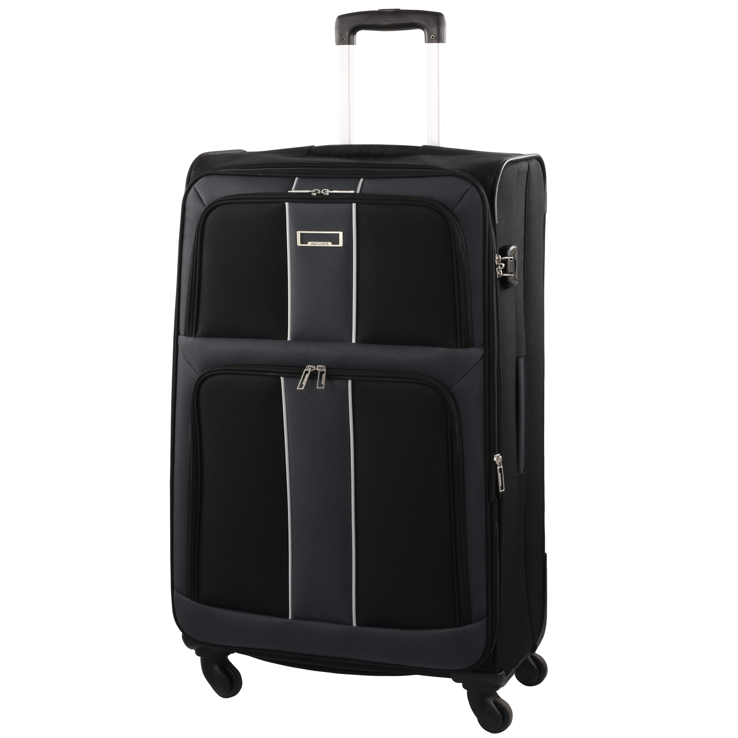Wagner luggage casino trolley l schwarz