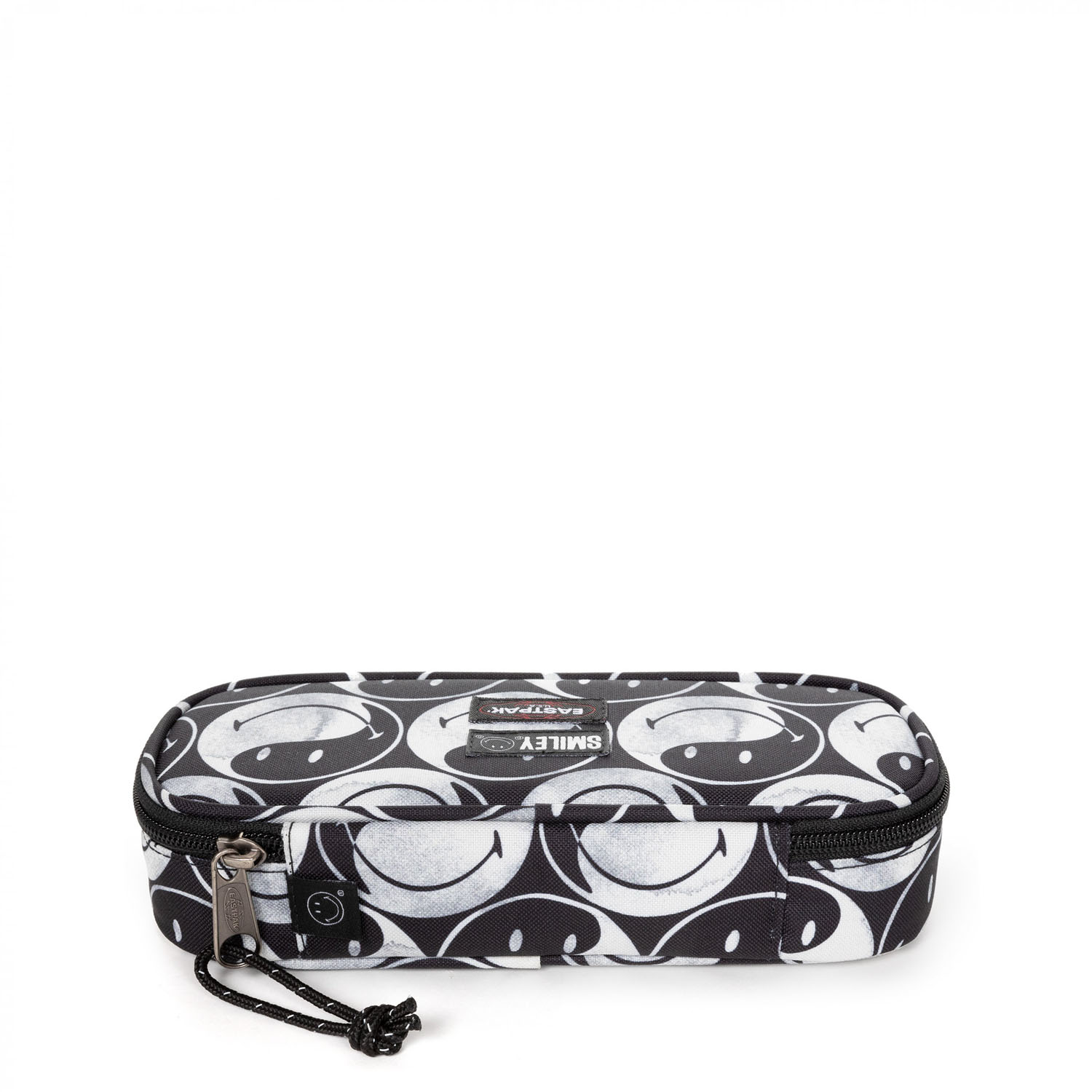 Eastpak OVAL SINGLE Mäppchen Smiley YY Black Eastpak OVAL SINGLE Mäppchen Smiley YY Black