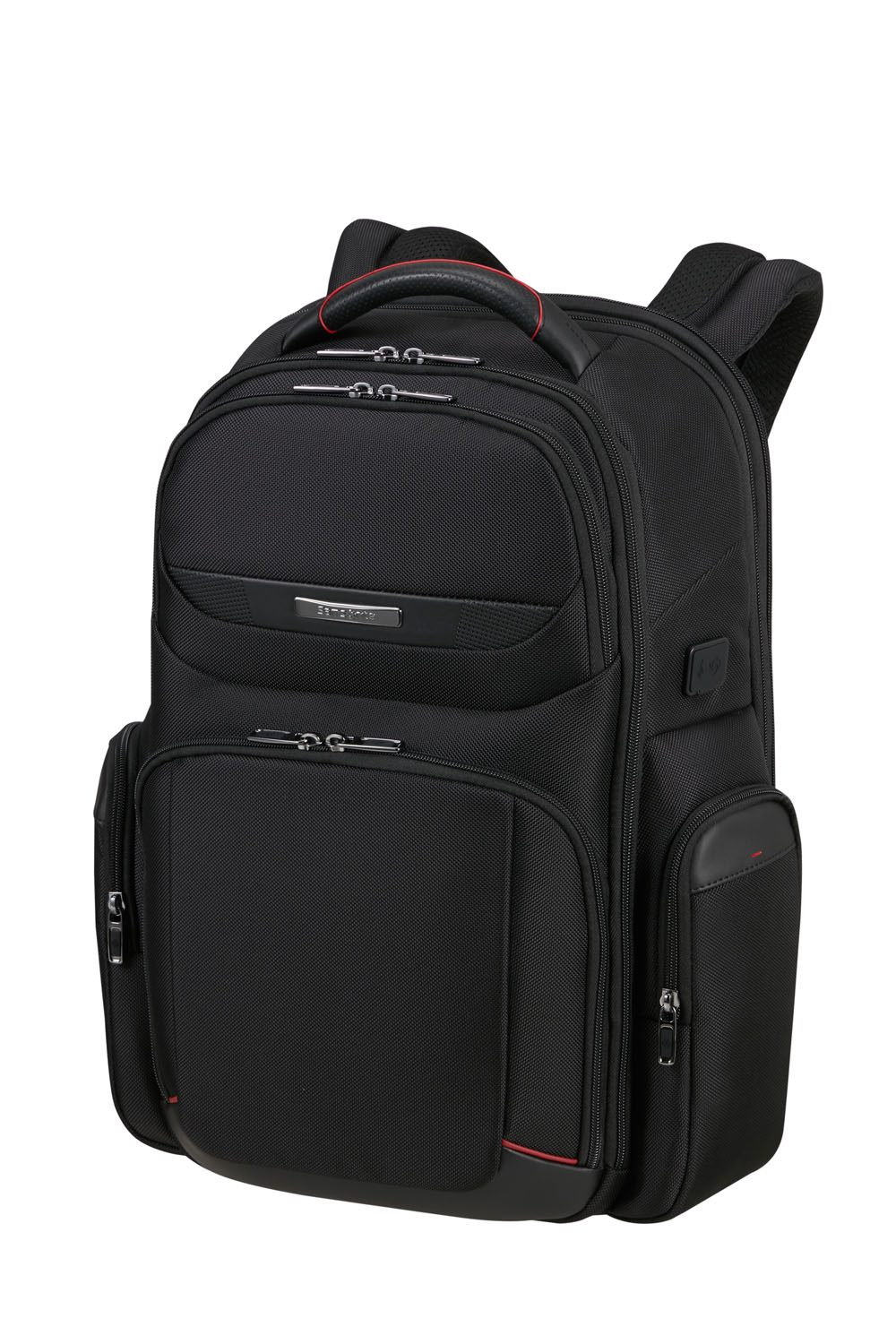Samsonite Pro-DLX 6 Rucksack 17.3" expandable + GRATIS HOTELGUTSCHEIN Schwarz