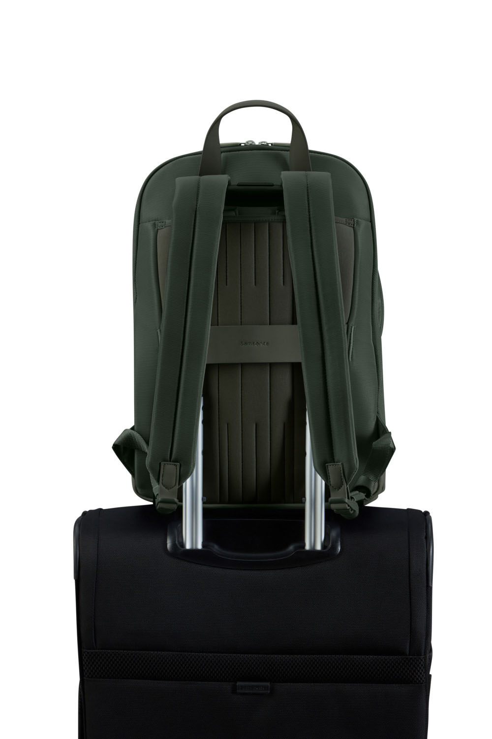 Samsonite 4Pack Rucksack 14.1" round Forest Green