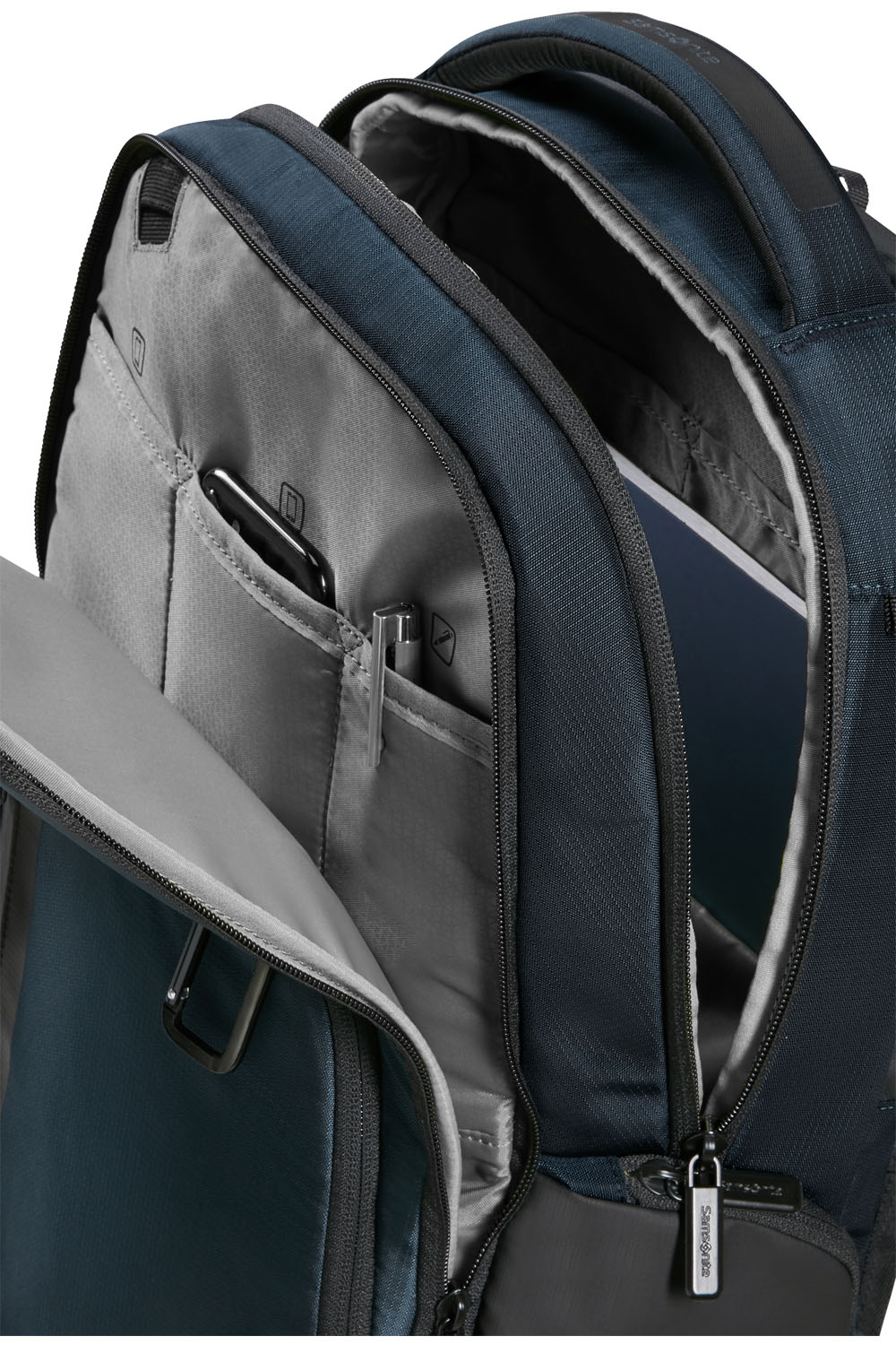 Samsonite Biz2Go Rucksack 14.1" + GRATIS HOTELGUTSCHEIN Deep Blue