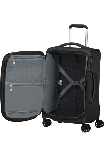Samsonite Respark Trolley mit 4 Rollen erweiterbar 55cm + GRATIS HOTELGUTSCHEIN Ozone Black Samsonite Respark Trolley mit 4 Rollen erweiterbar 55cm + GRATIS HOTELGUTSCHEIN Ozone Black