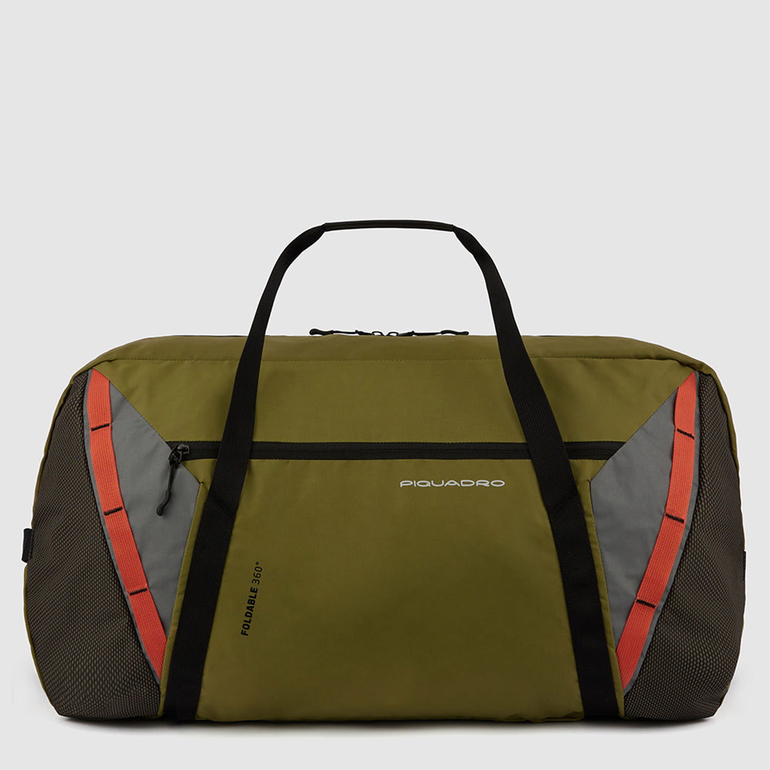 Piquadro Foldable Faltbare Reisetasche aus rezykliertem Stoff Militärgrün Piquadro Foldable Faltbare Reisetasche aus rezykliertem Stoff Militärgrün