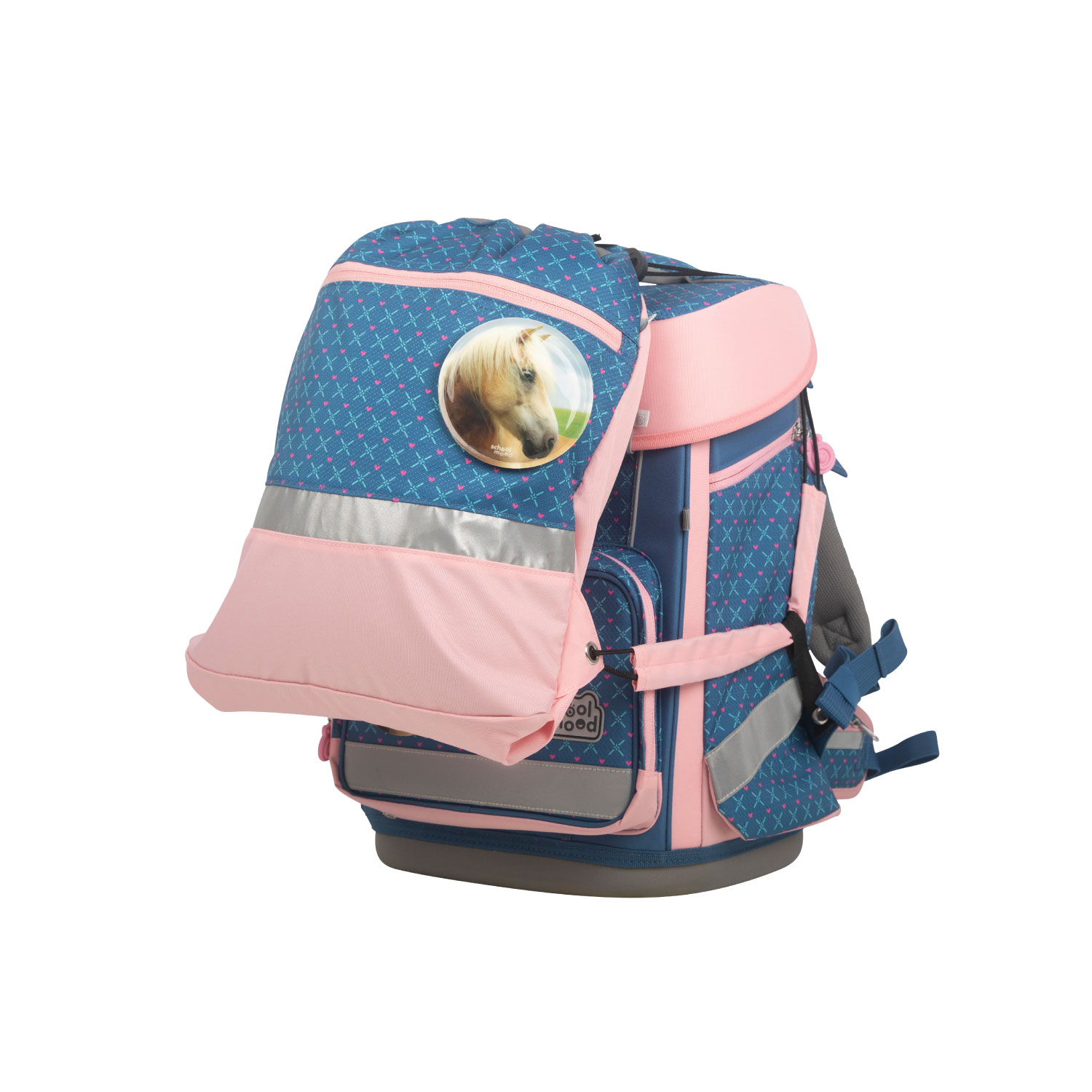 School-Mood Champion 7-tlg. Schulranzenset Mila (Pferd)