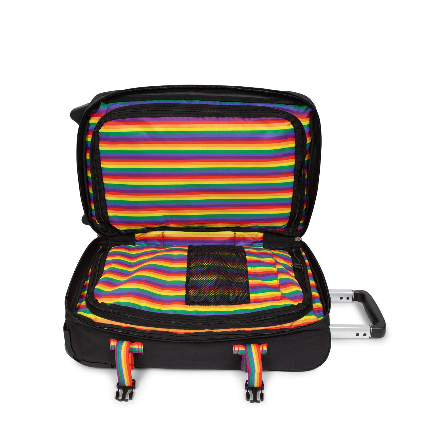 Eastpak Transit'R Reisetrolley S mit 2 Rollen 24 Color Band Rainbow Eastpak Transit'R Reisetrolley S mit 2 Rollen 24 Color Band Rainbow