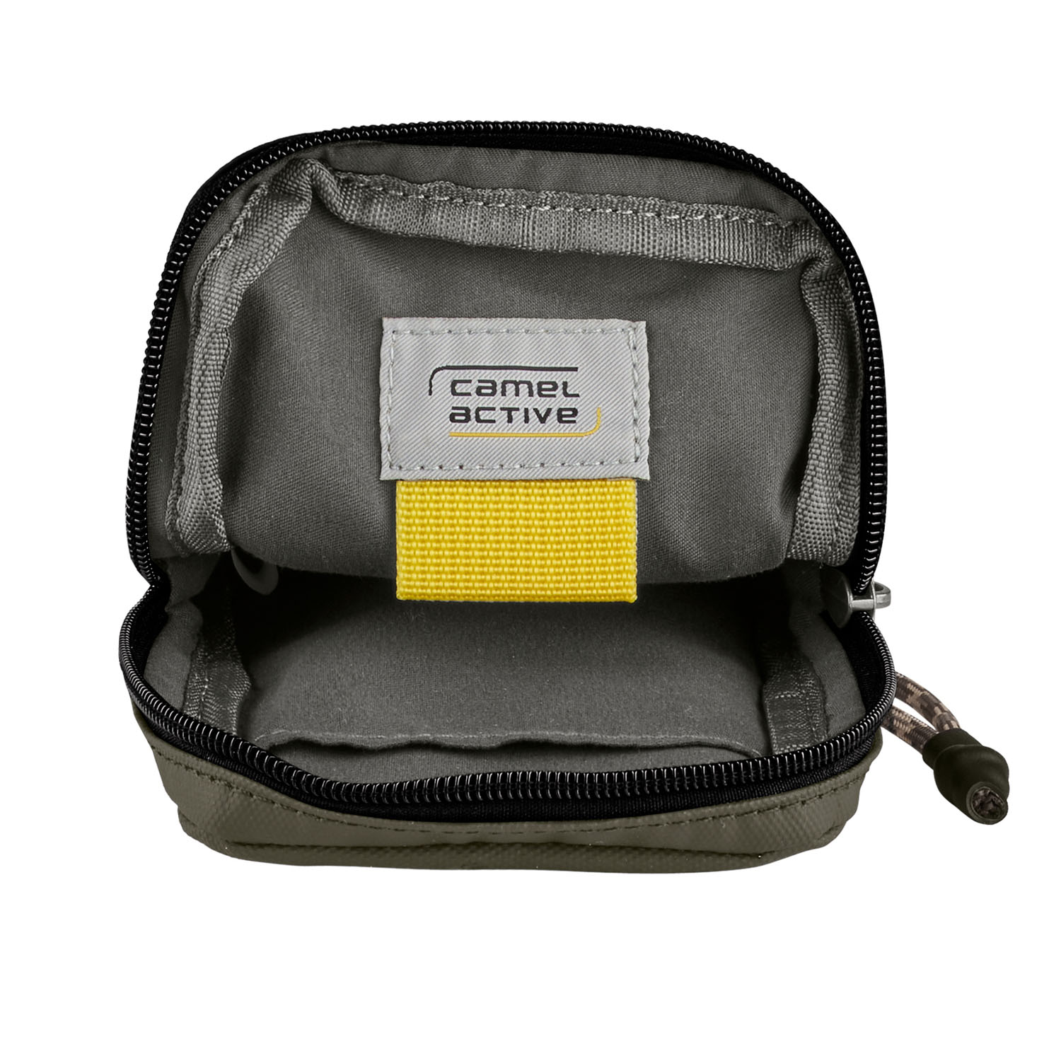 Camel Active Explore Mobile Phone Case aus recyceltem Nylon Khaki Camel Active Explore Mobile Phone Case aus recyceltem Nylon Khaki