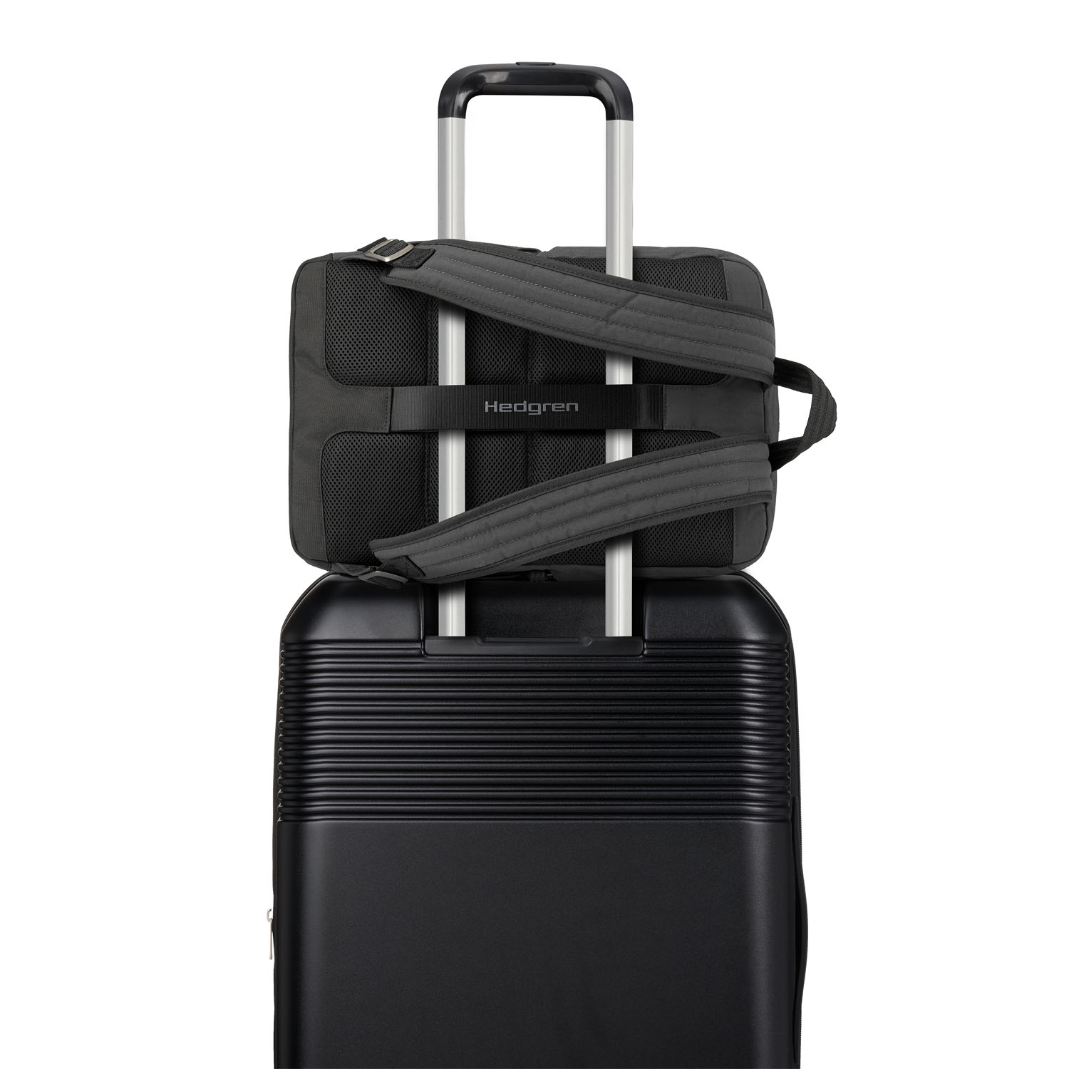 Hedgren Great American Heritage CANYON Square Backpack RFID 15,6" Black Storm