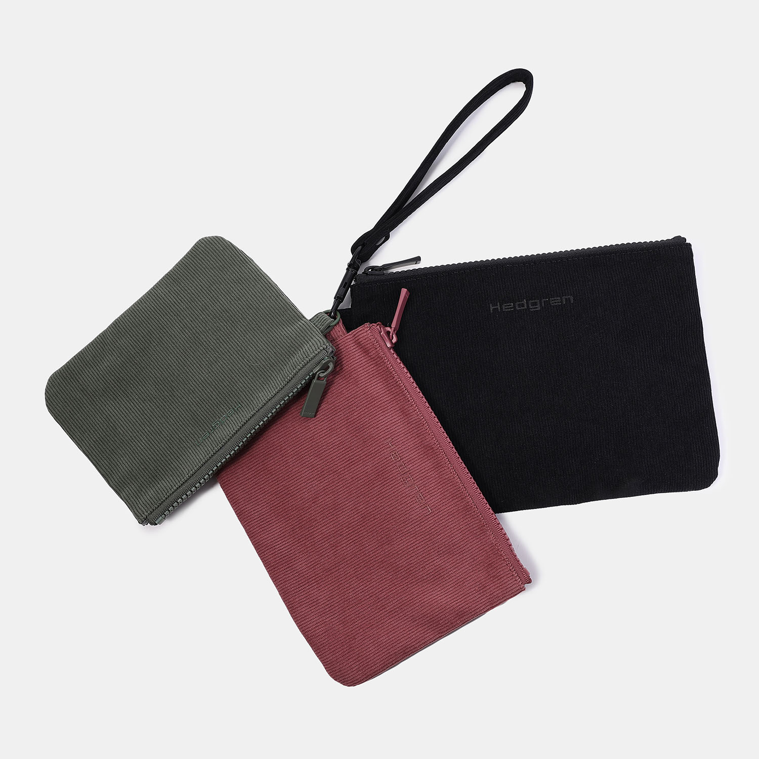 Hedgren Follis 3 Pouch-Set MARC/MARK + RFID Corduroy Mix Hedgren Follis 3 Pouch-Set MARC/MARK + RFID Corduroy Mix