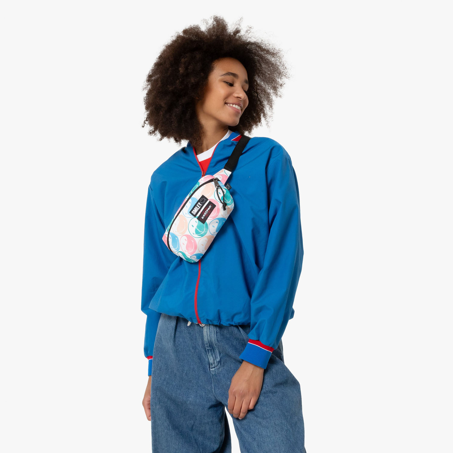 Eastpak SOMMAR Bauchtasche Smiley YY Color Eastpak SOMMAR Bauchtasche Smiley YY Color