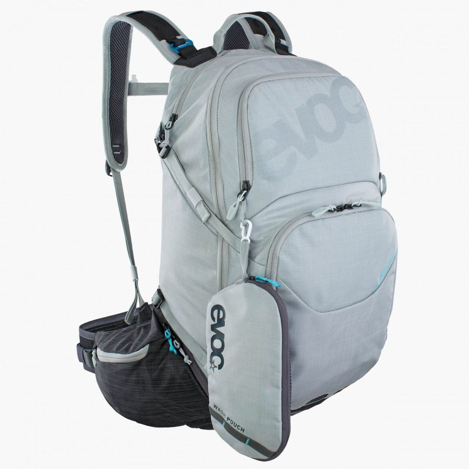 evoc Explorer PRO 30 Bike-Rucksack silver / carbon grey evoc Explorer PRO 30 Bike-Rucksack silver / carbon grey