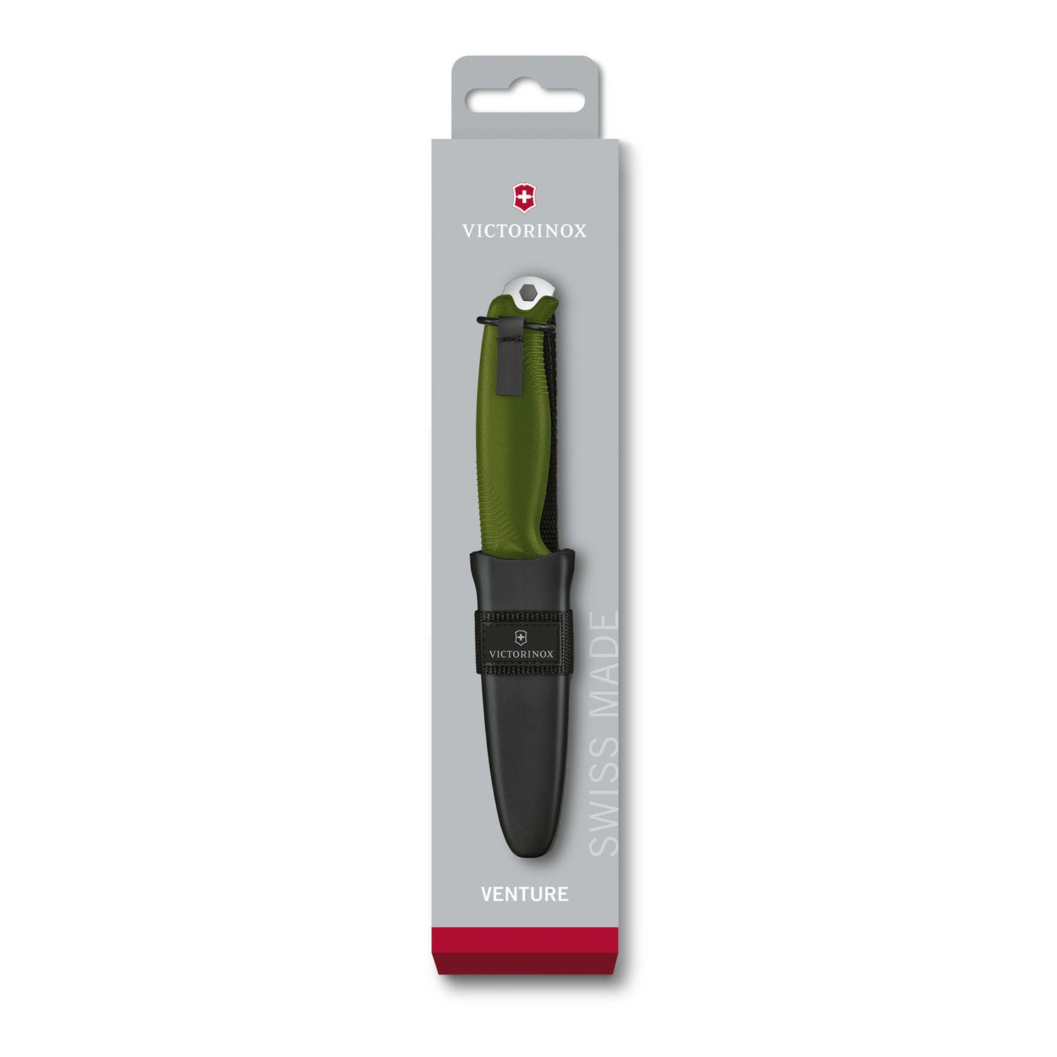 Victorinox Venture Messer mit feststehender Klinge Olive Victorinox Venture Messer mit feststehender Klinge Olive
