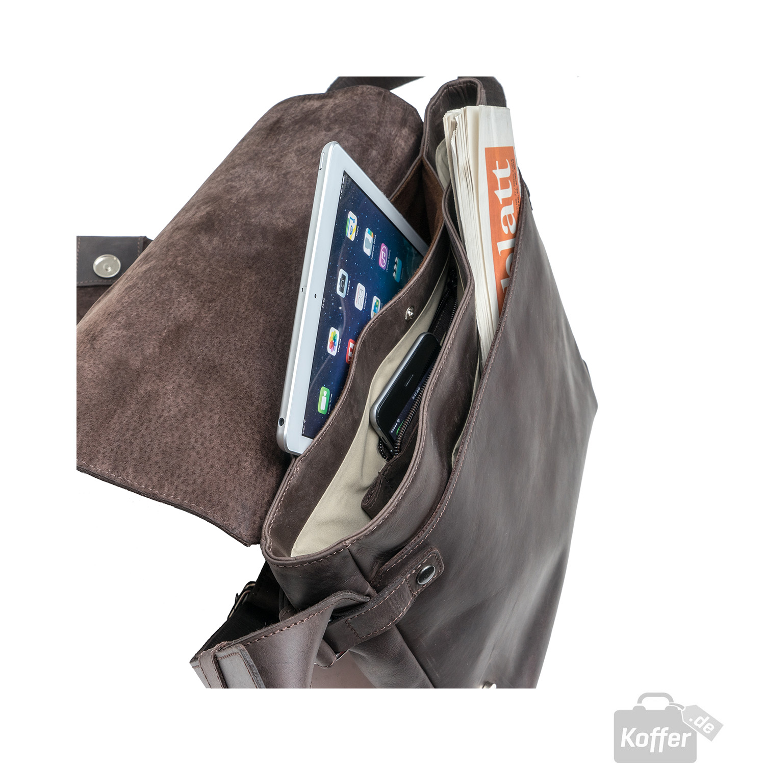 Harold's Maximum Limit Kuriertasche Quer Braun