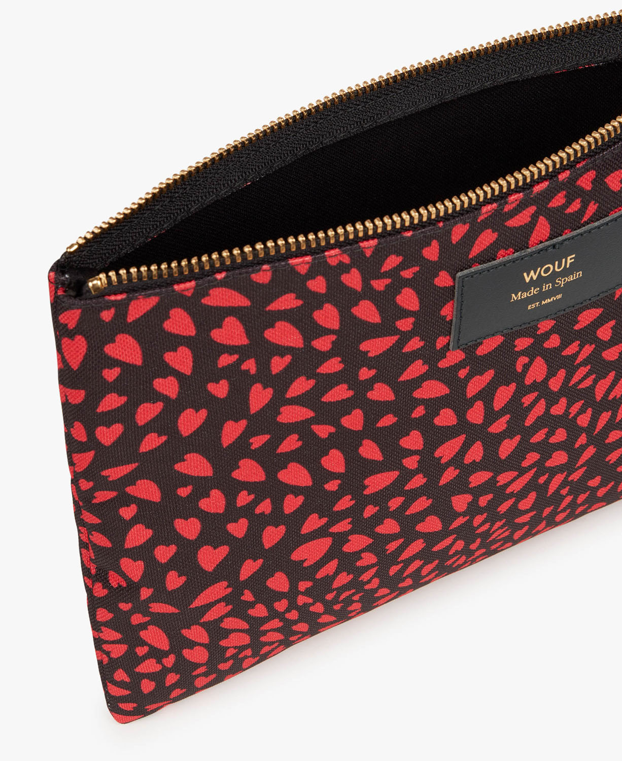 Wouf Accessories XL Pouch Bag Hearts Wouf Accessories XL Pouch Bag Hearts