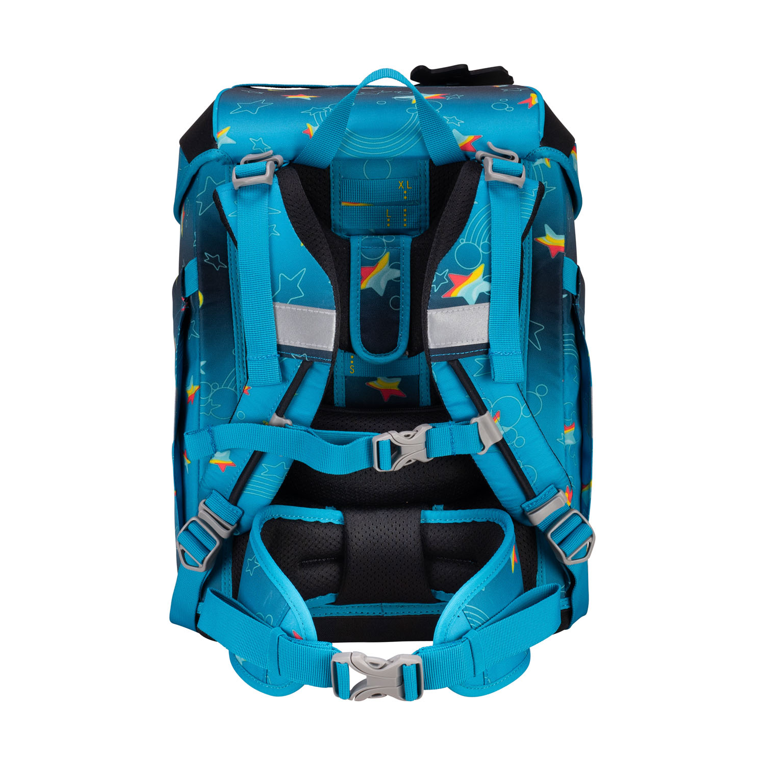 DerDieDas ErgoFlex Tiny Exklusiv LED Schulrucksack 5-teiliges Set Rainbow Star DerDieDas ErgoFlex Tiny Exklusiv LED Schulrucksack 5-teiliges Set Rainbow Star