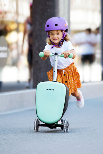 Micro Mobility Micro Luggage Junior Scooter mint Micro Mobility Micro Luggage Junior Scooter mint