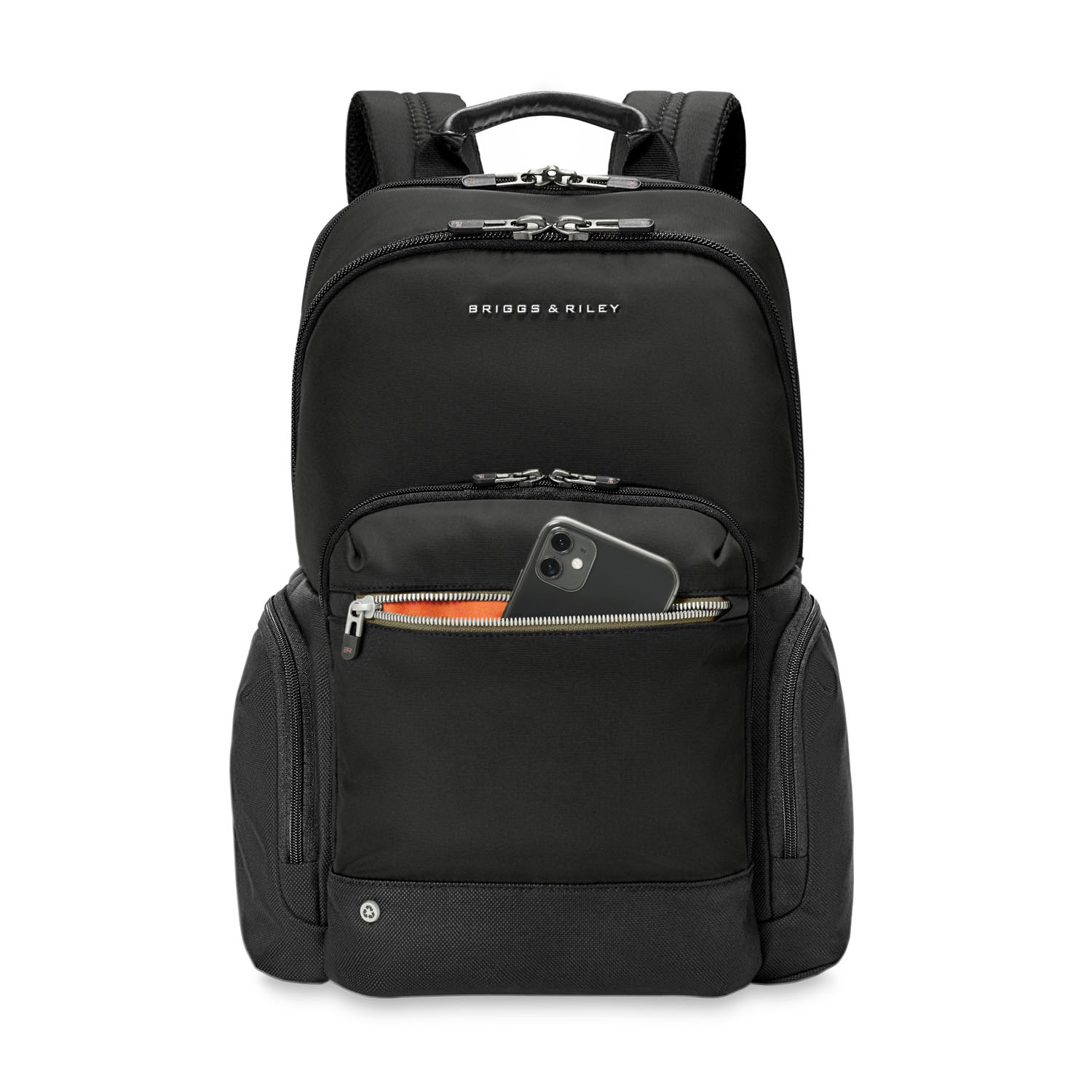 Briggs & Riley HTA Medium Cargo Multi-Pocket Backpack Black Briggs & Riley HTA Medium Cargo Multi-Pocket Backpack Black