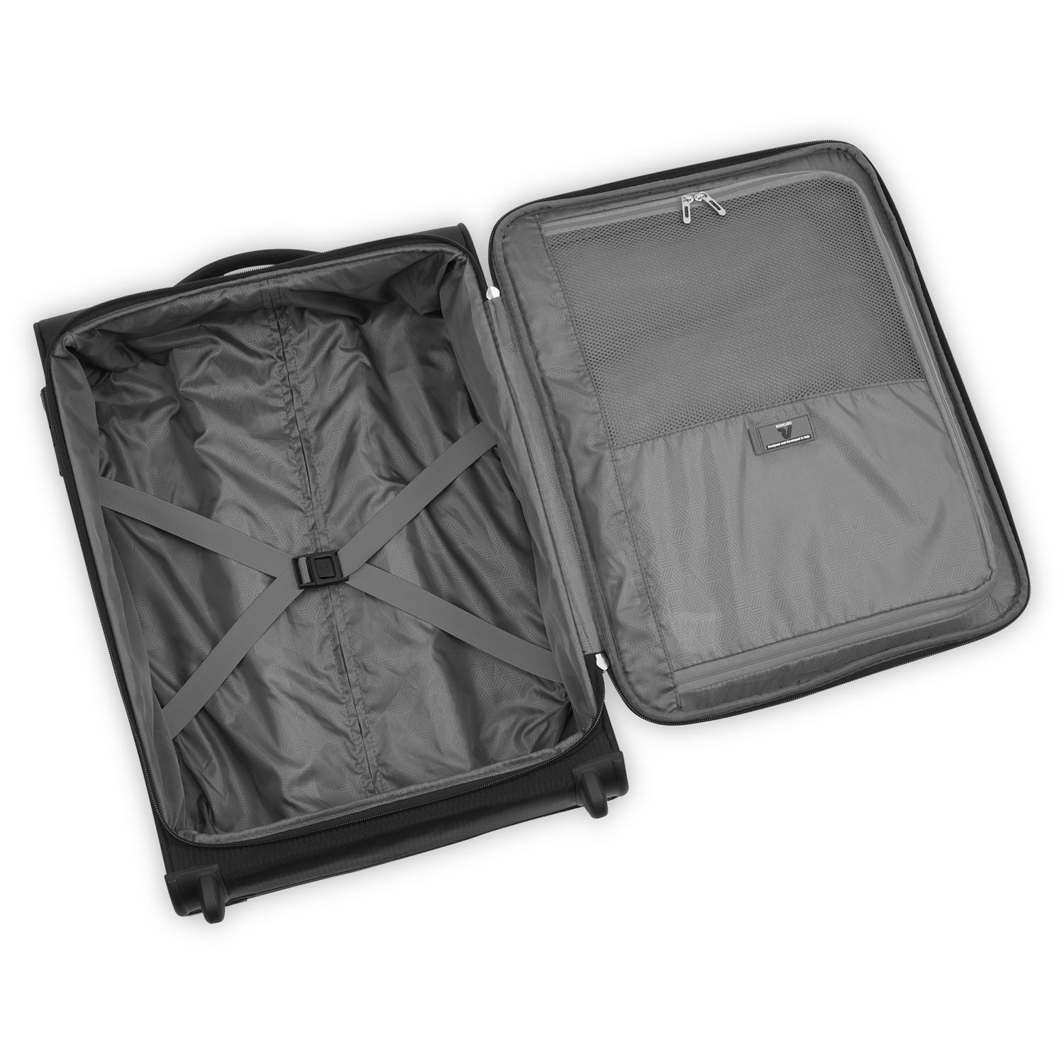 Roncato Lite Soft Handgepäck Carry-On Trolley 2-Rollen Black Roncato Lite Soft Handgepäck Carry-On Trolley 2-Rollen Black