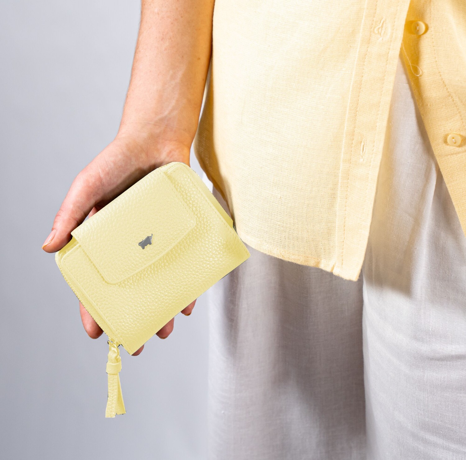 Braun Büffel Hanna RFID RV Geldbörse M 8CS zitrus Braun Büffel Hanna RFID RV Geldbörse M 8CS zitrus