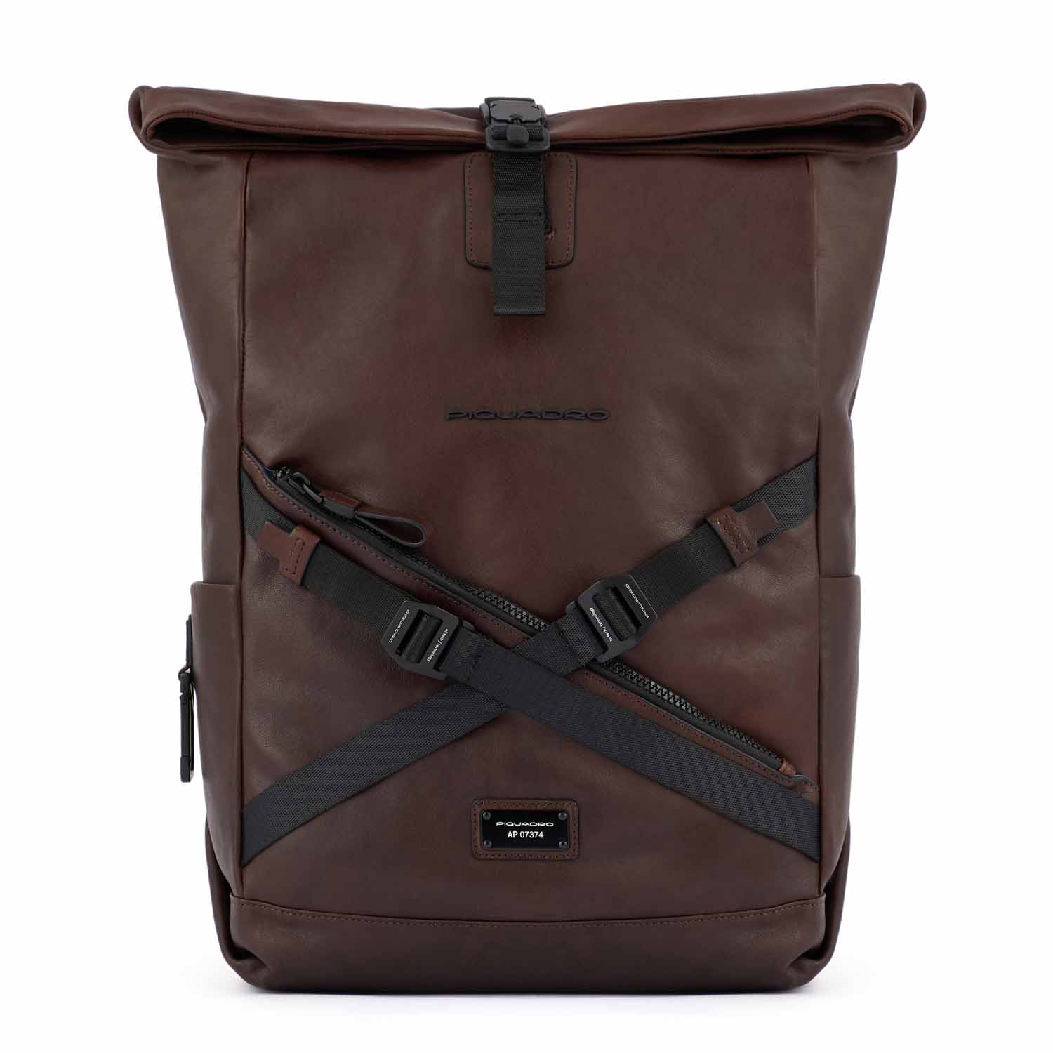 Piquadro Harper Roll Top Laptoprucksack 15,6" mit Regenschutz Piquadro Harper Roll Top Laptoprucksack 15,6" mit Regenschutz