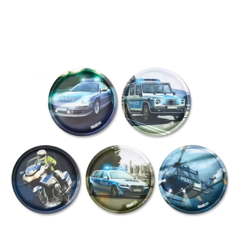 ergobag Kletties Matt Set (5-tlg.) Polizei