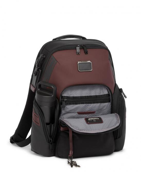 Tumi Alpha Bravo Navigation Rucksack Oxblood