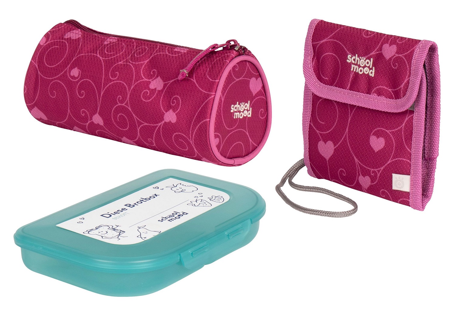 School-Mood Timeless Schulranzenset 7-teilige Hannah (Hase)