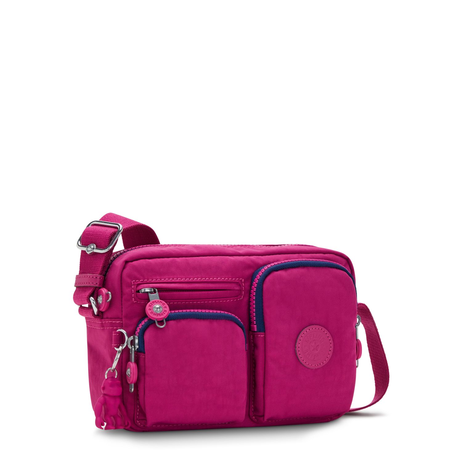 Kipling ALBENA Kleine Umhängetasche Pink Fuchsia