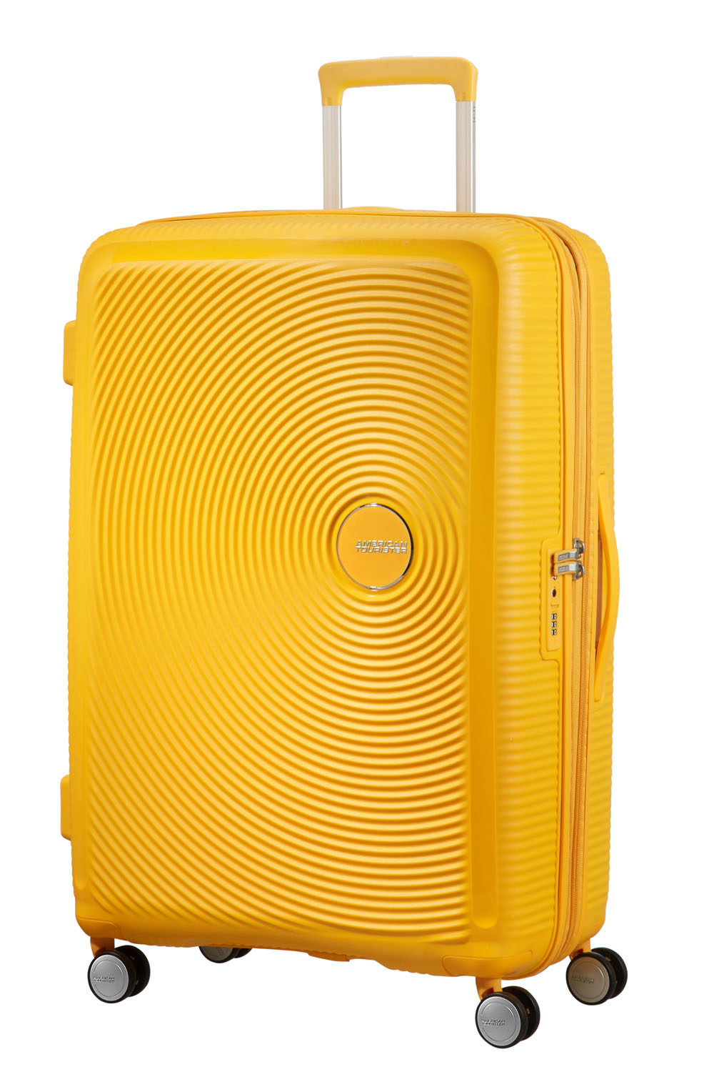 American Tourister Soundbox 4-Rollen-Trolley L 77cm, erweiterbar Golden Yellow