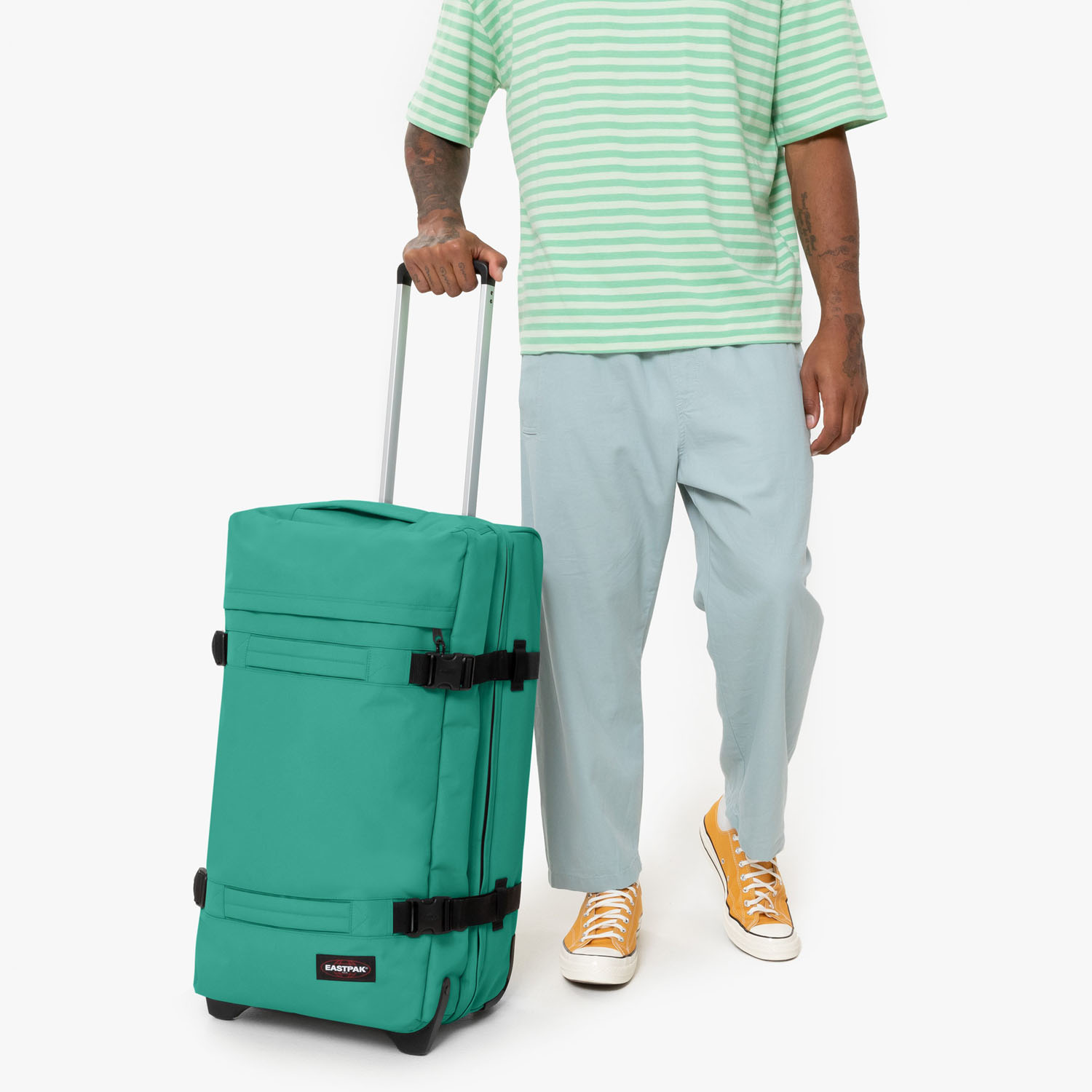 Eastpak Transit'R Reisetrolley M mit 2 Rollen Electric Blue