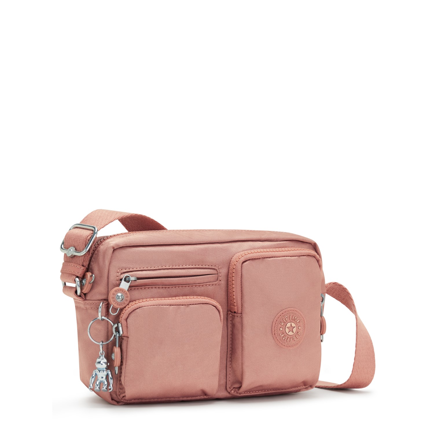 Kipling ALBENA Kleine Umhängetasche Dynamic Twill Warm Rose Kipling ALBENA Kleine Umhängetasche Dynamic Twill Warm Rose