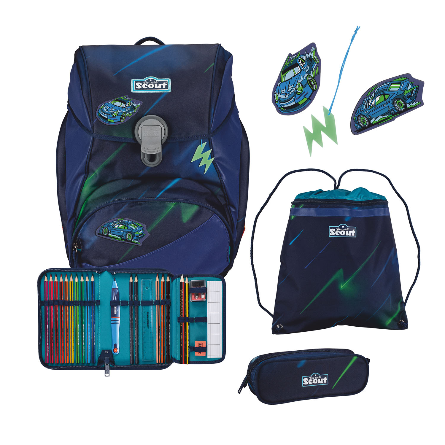 Exklusiv Superflash Schulranzen-Set 4-teilig Exklusiv Superflash Schulranzen-Set 4-teilig