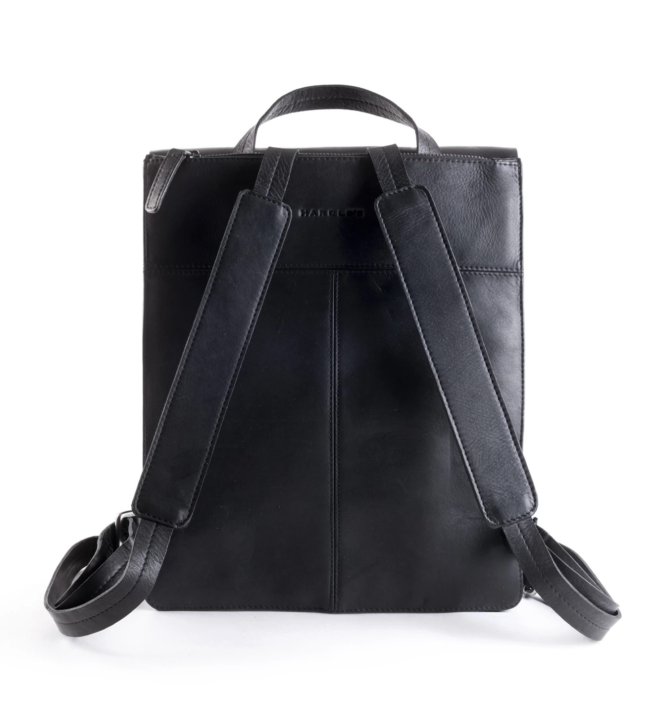 Harold's Campo Plaid Backpack M schwarz