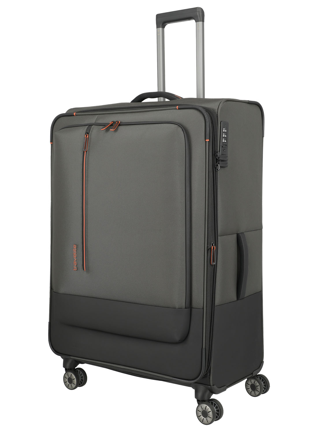 Travelite Crosslite Trolley XL 4-Rollen erweiterbar Oliv Travelite Crosslite Trolley XL 4-Rollen erweiterbar Oliv