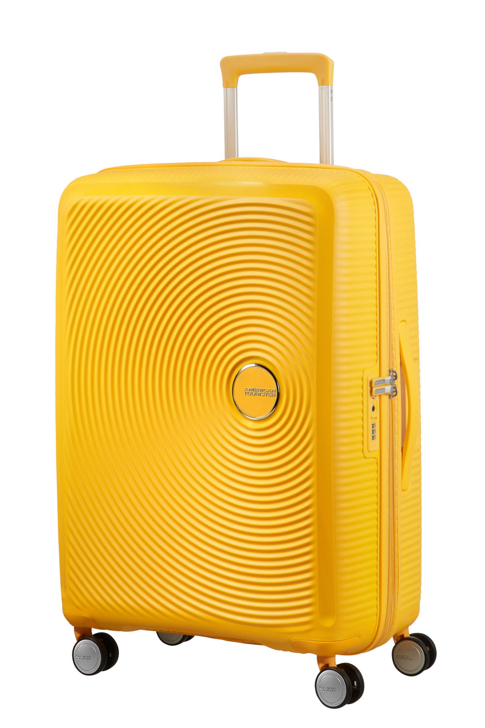American Tourister Soundbox Trolley M 4R 67cm, erweiterbar Golden Yellow American Tourister Soundbox Trolley M 4R 67cm, erweiterbar Golden Yellow