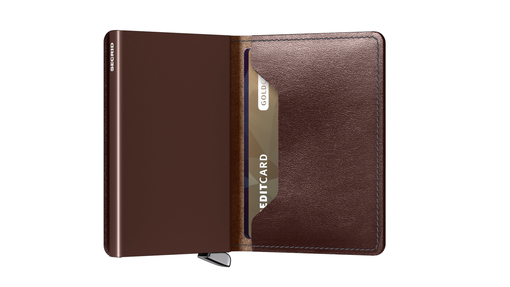 Secrid Slimwallet Premium Dusk SDu-Dark Brown