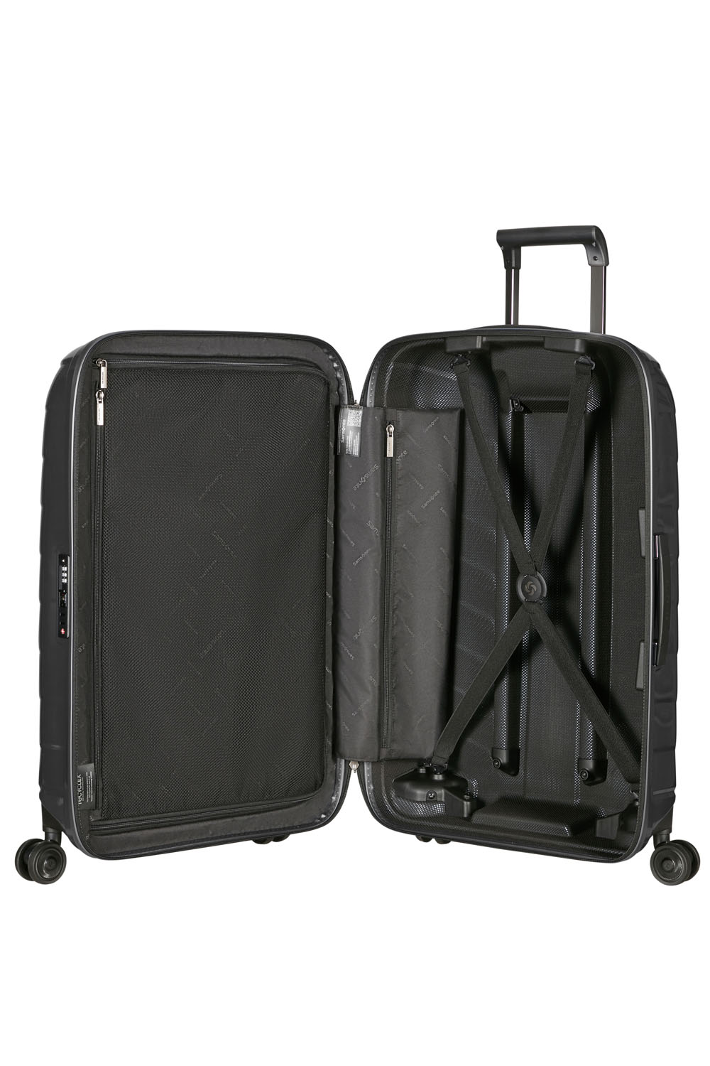 Samsonite Attrix Trolley mit 4 Rollen 75cm Anthrazit
