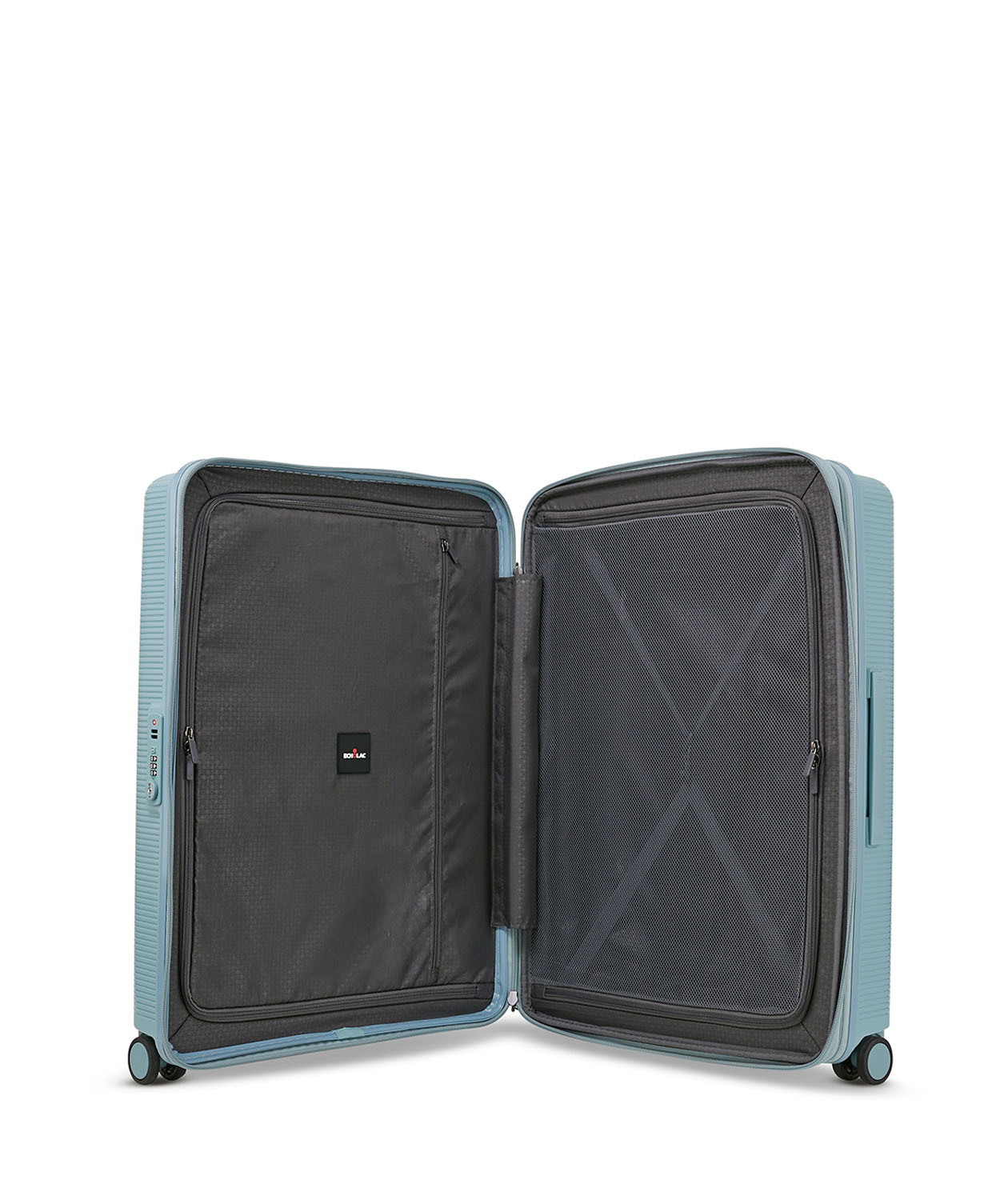 ECHOLAC Forza Koffer M 4-Rollen, erweiterbar Blue ECHOLAC Forza Koffer M 4-Rollen, erweiterbar Blue