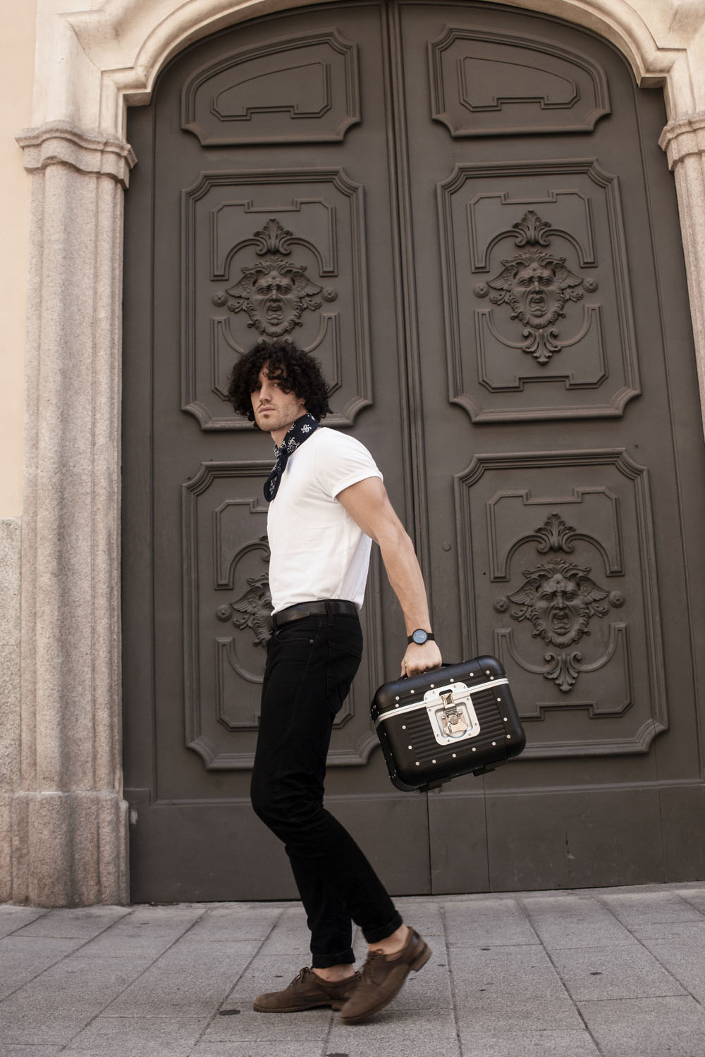 FPM Bank Vanity Case Caviar -Black