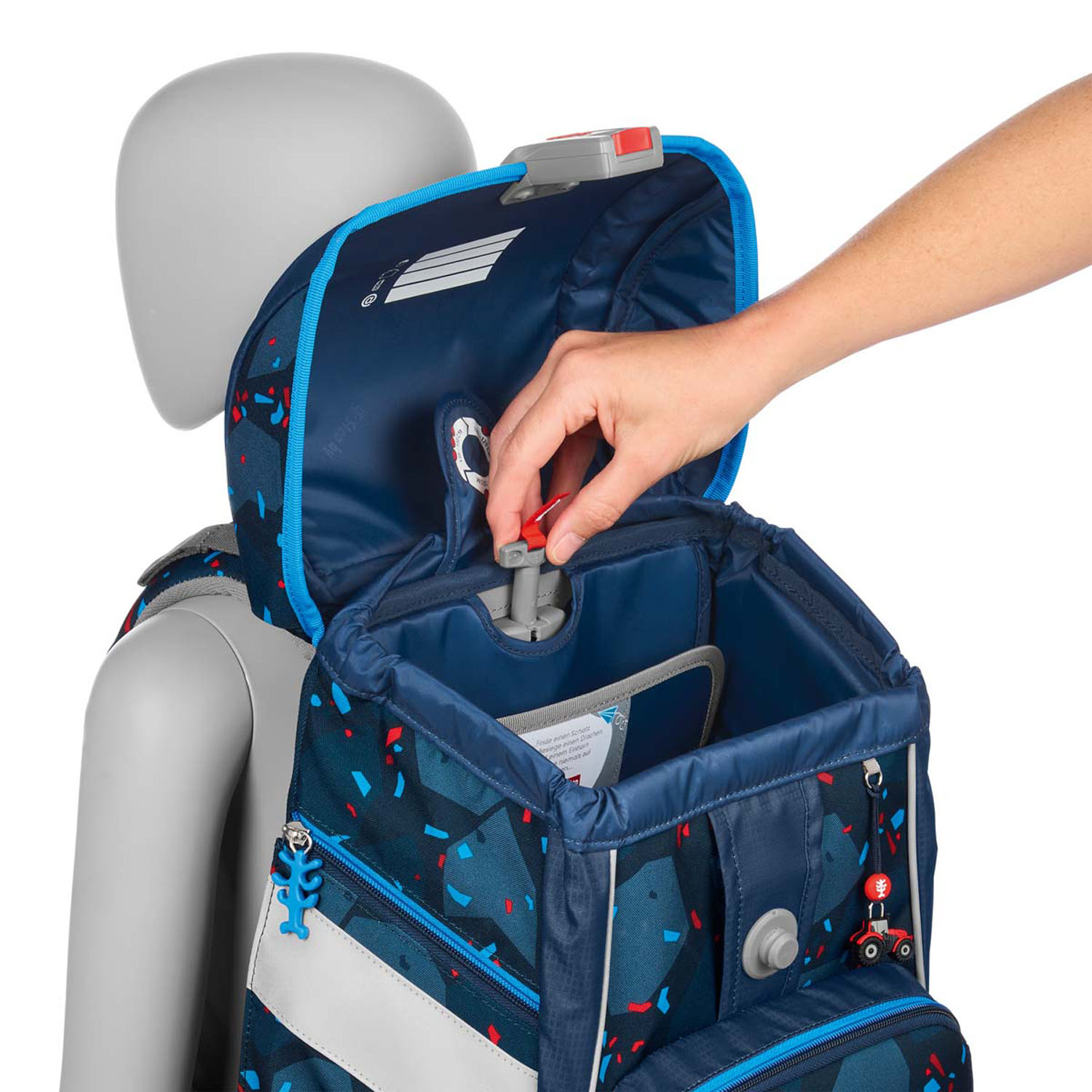 Step by Step 2IN1 PLUS Schulranzen-Set, 6-teilig Tractor Freddy