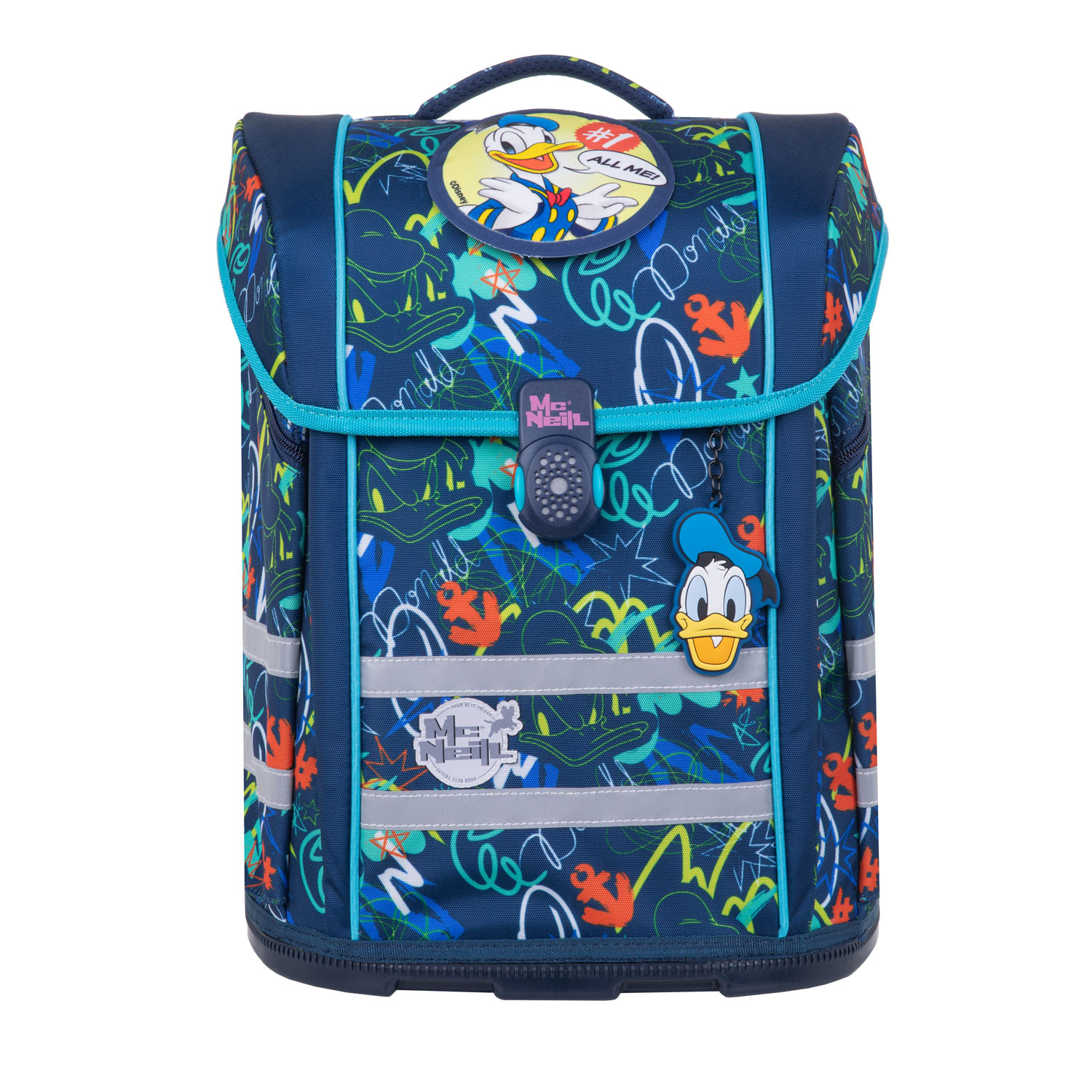 McNeill Perfecto Schulranzen-Set 5tlg. -Disney Kollektion 2025 DONALD DUCK