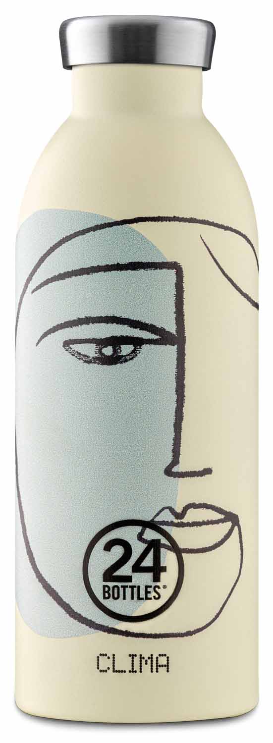 24Bottles® Clima Bottle White Calypso 500ml