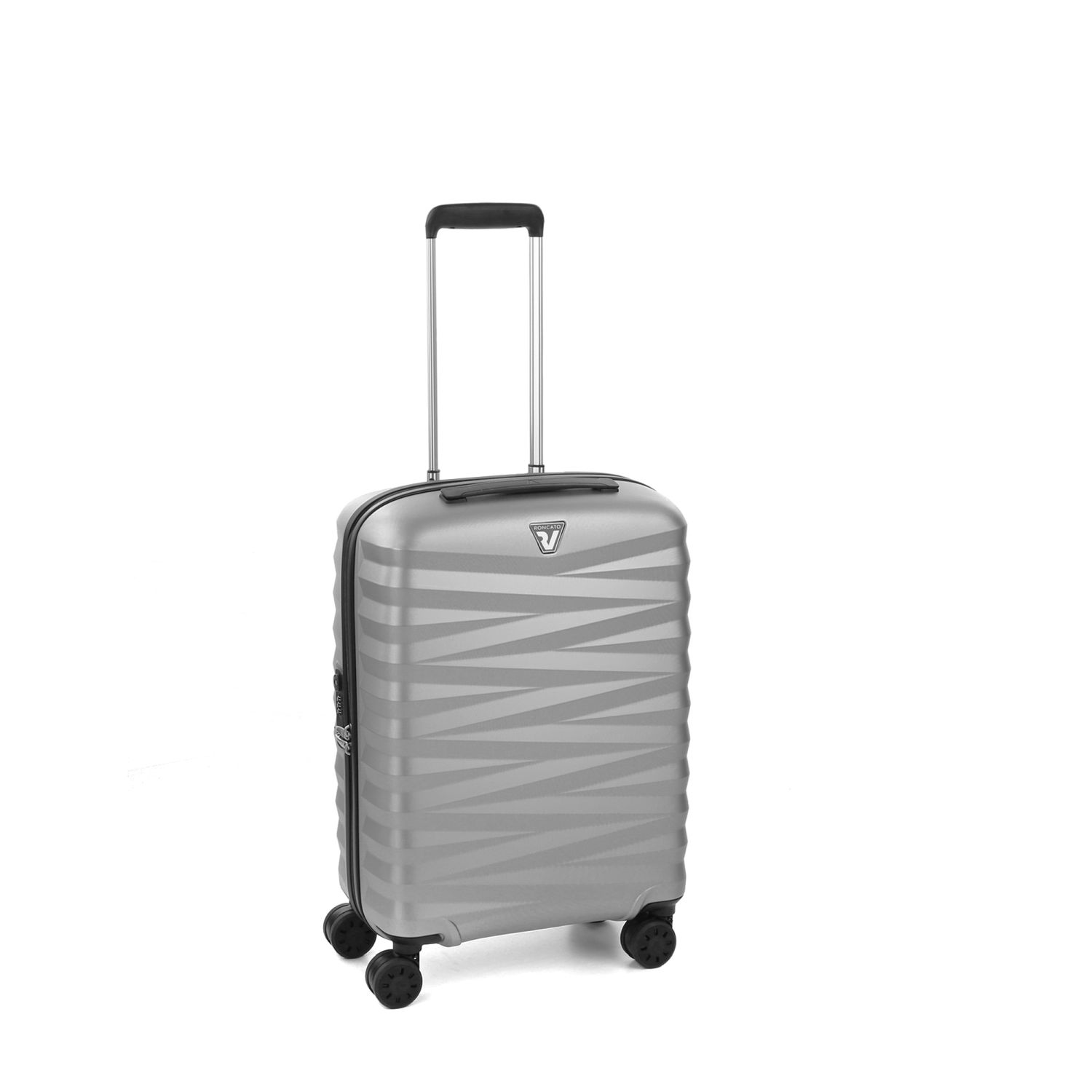 Roncato ZETA 2.0 Kabinen-Trolley 55cm Silber Roncato ZETA 2.0 Kabinen-Trolley 55cm Silber