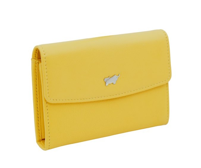 Braun Büffel JOY RFID Mini Geldbörse Slim 3CS sonnengelb Braun Büffel JOY RFID Mini Geldbörse Slim 3CS sonnengelb