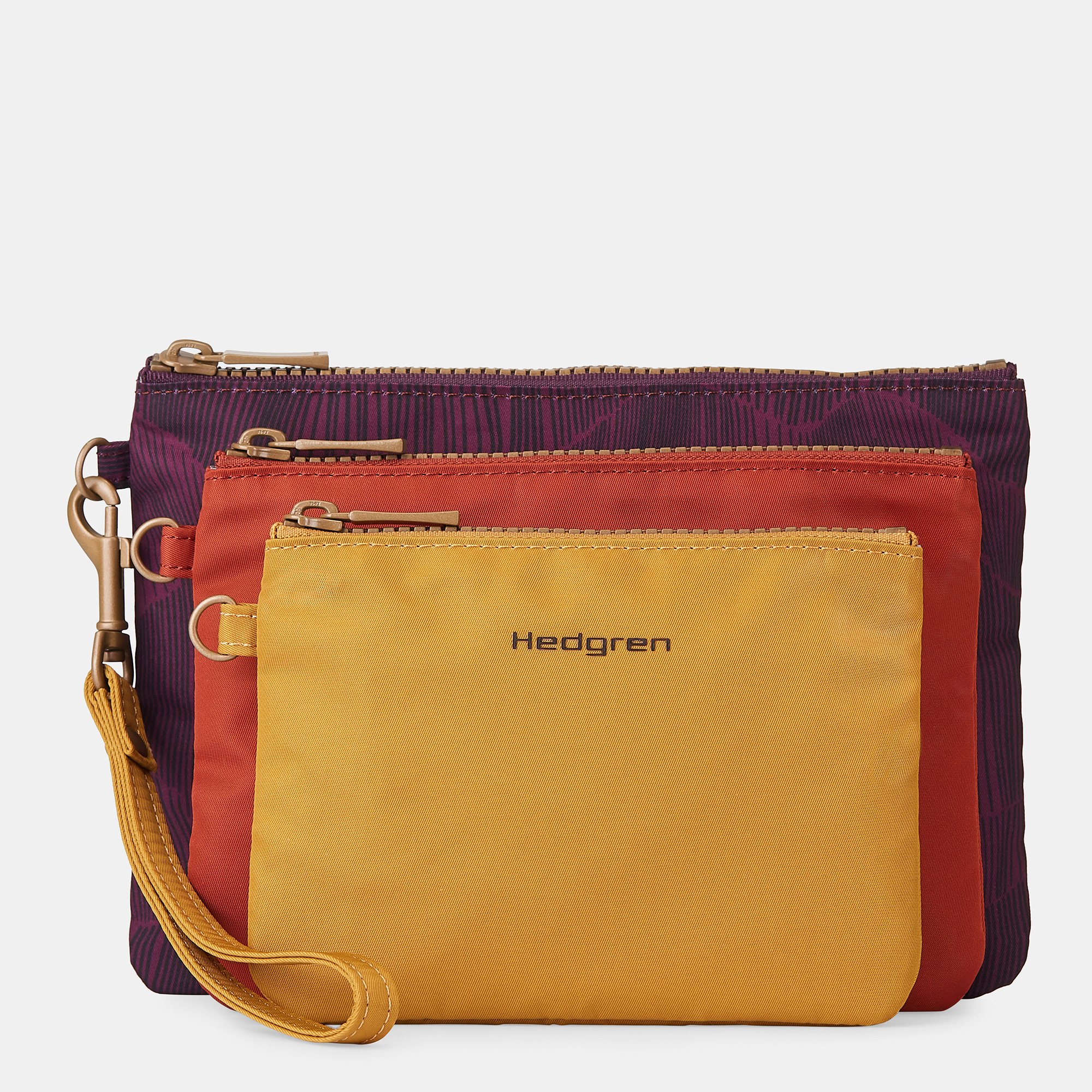 Hedgren Follis 3 Pouch-Set MARC/MARK + RFID Toscan Sunset Mix