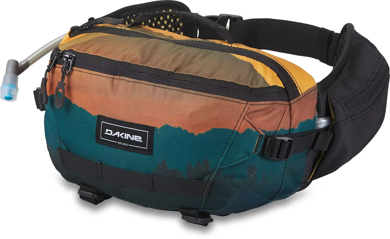 Dakine Hot Laps 5L Bike Waist Bag Fire Mountain