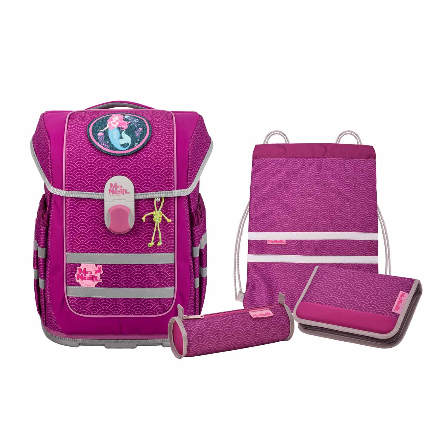 McNeill McOcean Schulranzen-Set, 5tlg. Kollektion 2023/24 PUNTOPINK McNeill McOcean Schulranzen-Set, 5tlg. Kollektion 2023/24 PUNTOPINK
