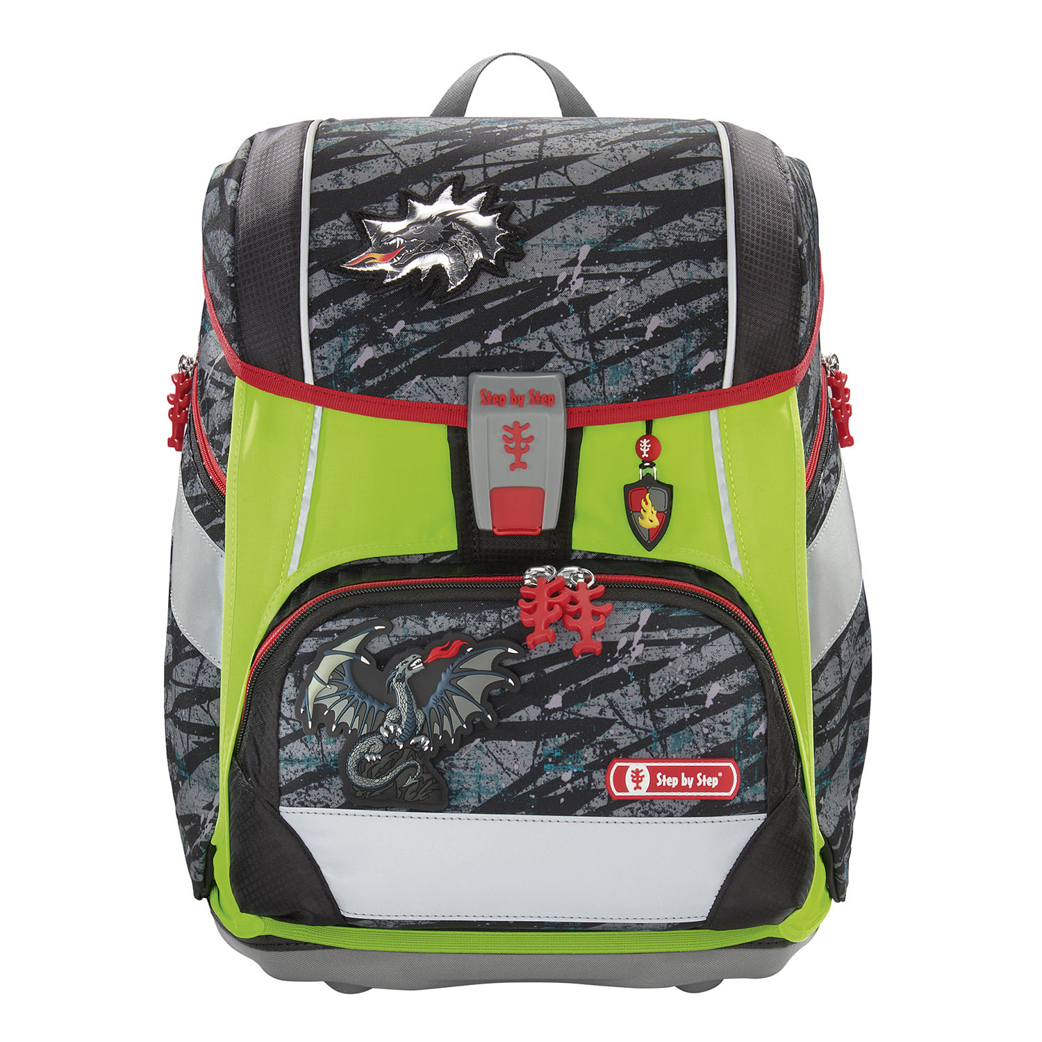 Step by Step Schulzubehör Neon Pull-Over, Reflektorüberzug für 2IN1 PLUS