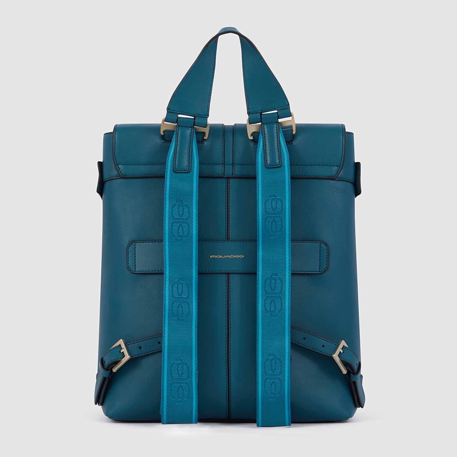 Piquadro Ray Laptop-Rucksack Damen 14" Ray verde petrolio Piquadro Ray Laptop-Rucksack Damen 14" Ray verde petrolio