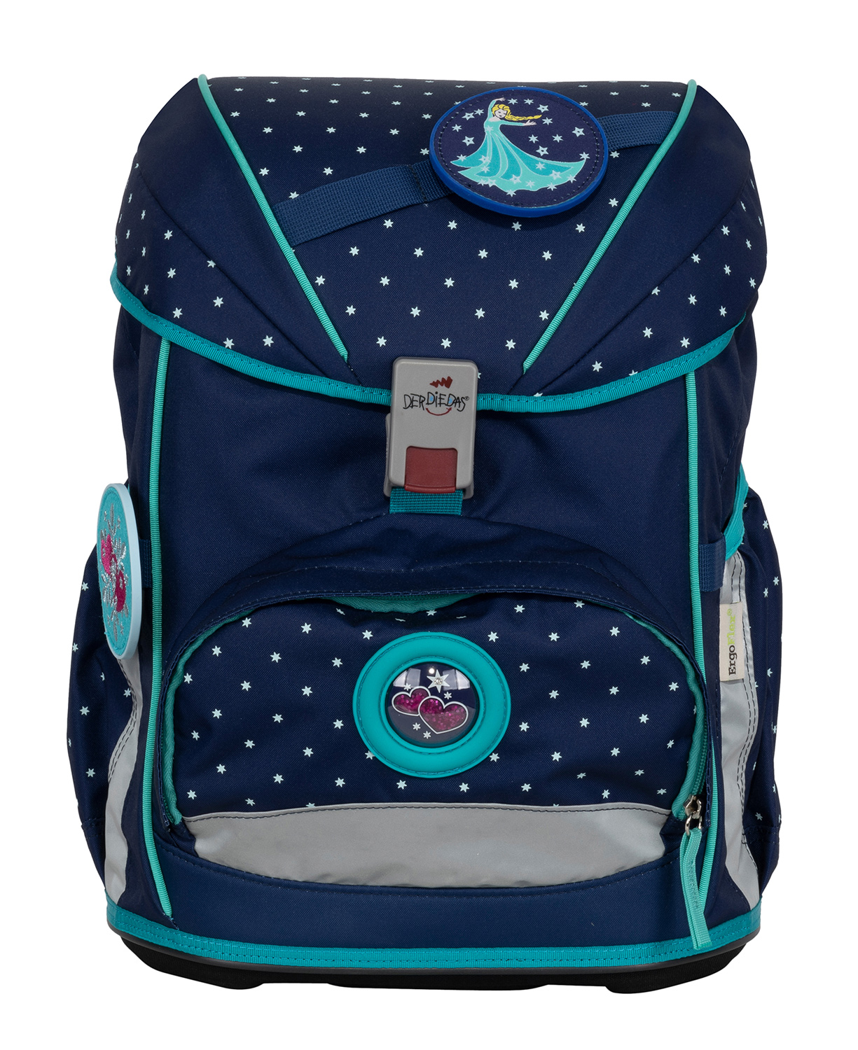 DerDieDas ErgoFlex Schulranzen-Set, 5-teilig mit Sporttasche Star Princess DerDieDas ErgoFlex Schulranzen-Set, 5-teilig mit Sporttasche Star Princess