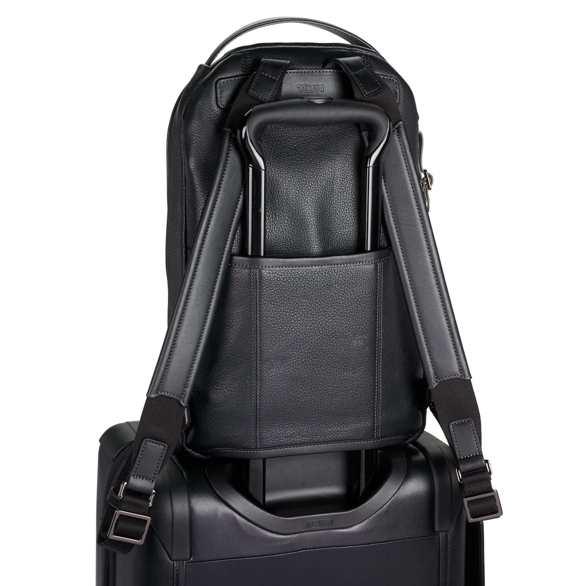 Tumi Harrison Winsor Rucksack black pebbled
